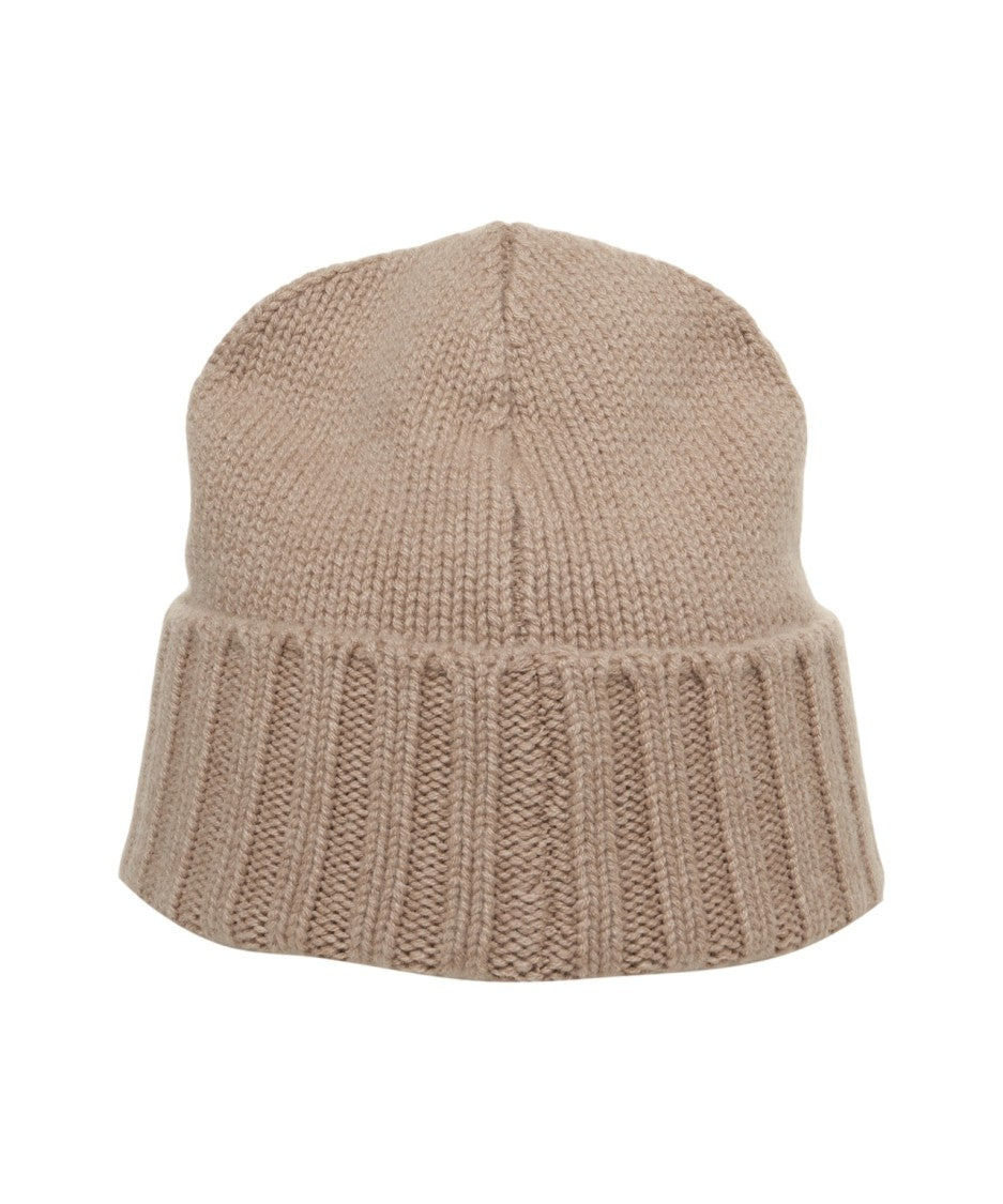 Kangra Ribbed Cashmere Beanie With Aesthetic