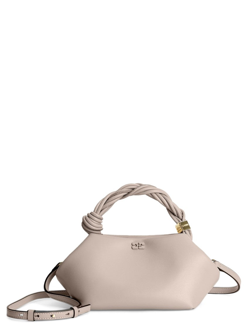 Ganni Small Diamond-Shaped Bou Bag With Twisted Handle