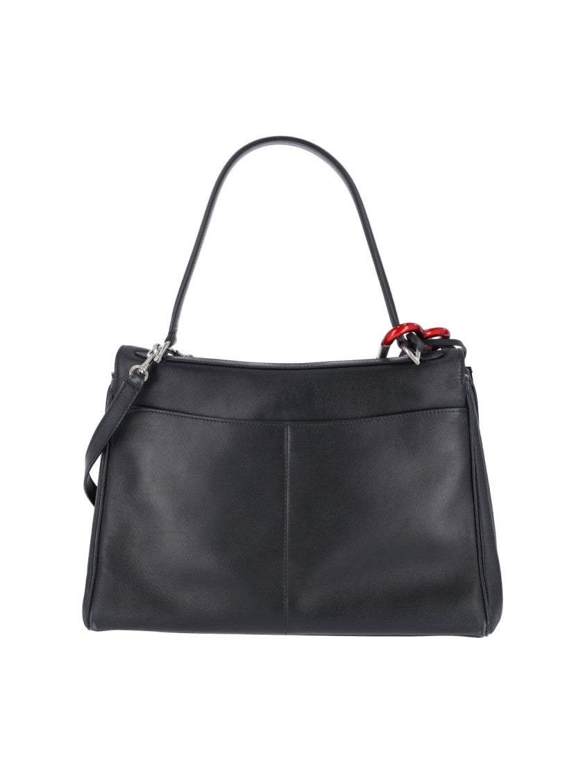 Balenciaga "Rodeo" Medium Charm Bag Black