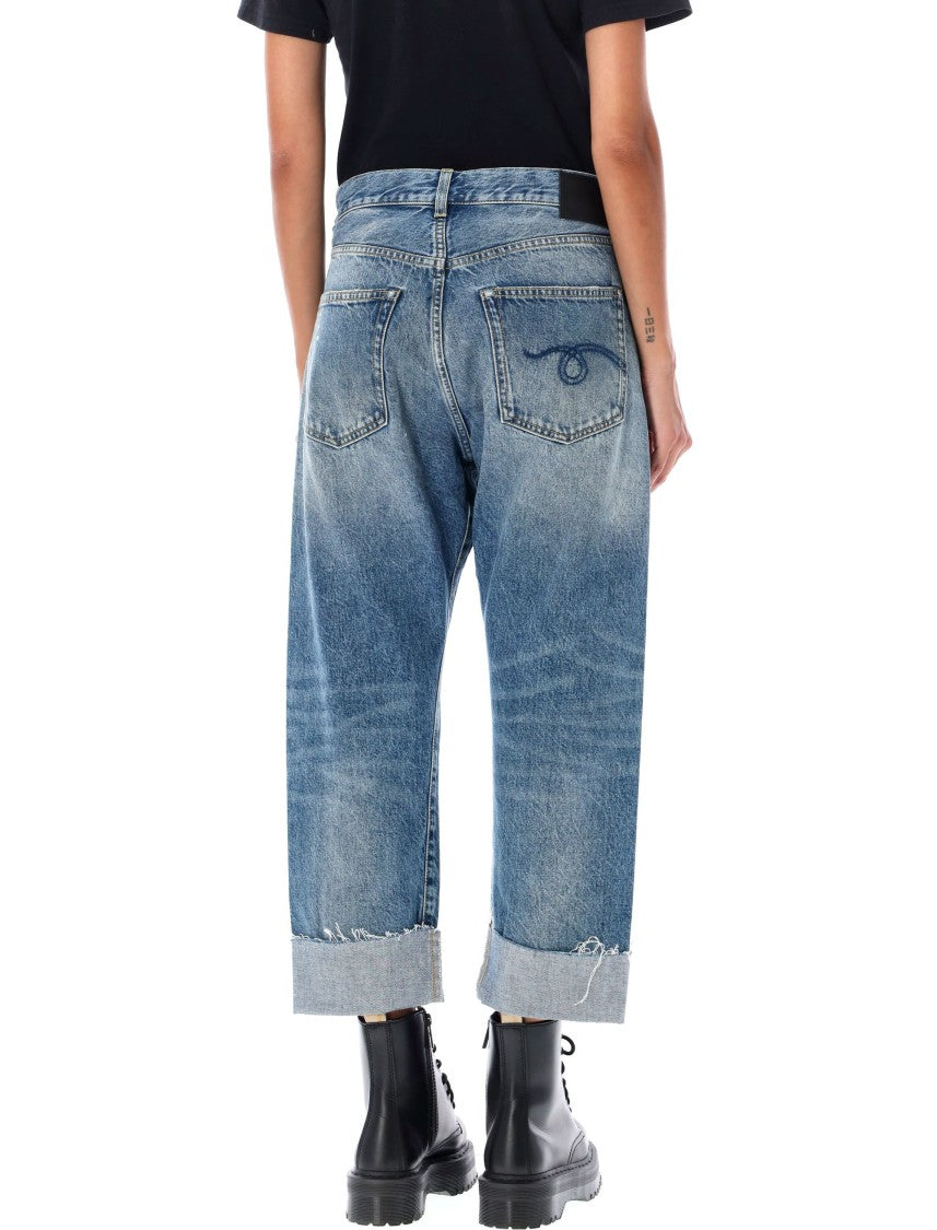R13 Crossover Jasper Blue Jeans