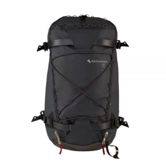 Klattermusen Streamlined Black Polyamide Backpack With Adjustable Straps