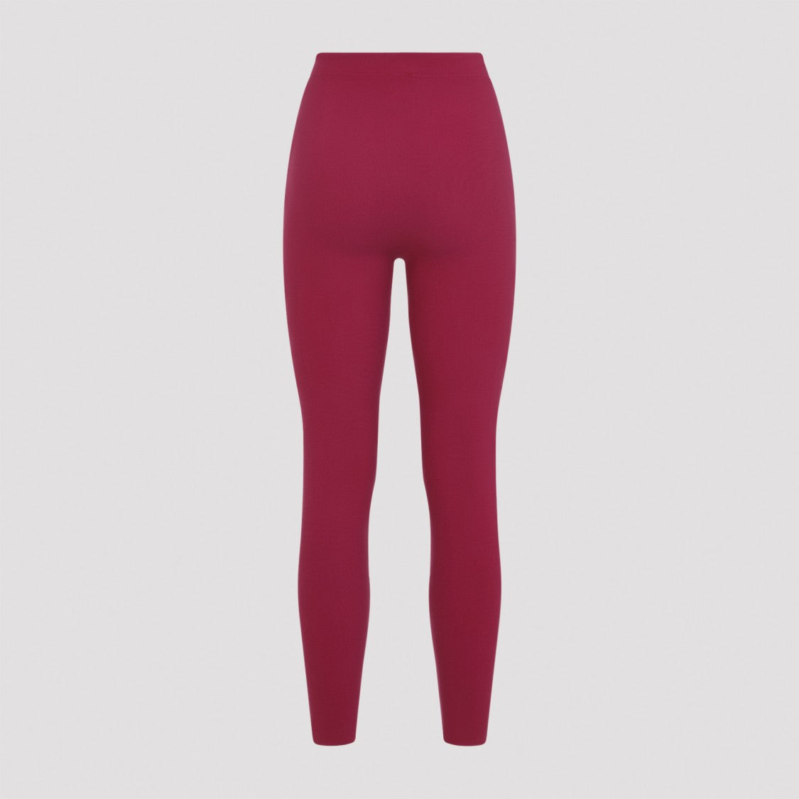 Wolford High-Waisted Red Leggings With Perforated Detailing
