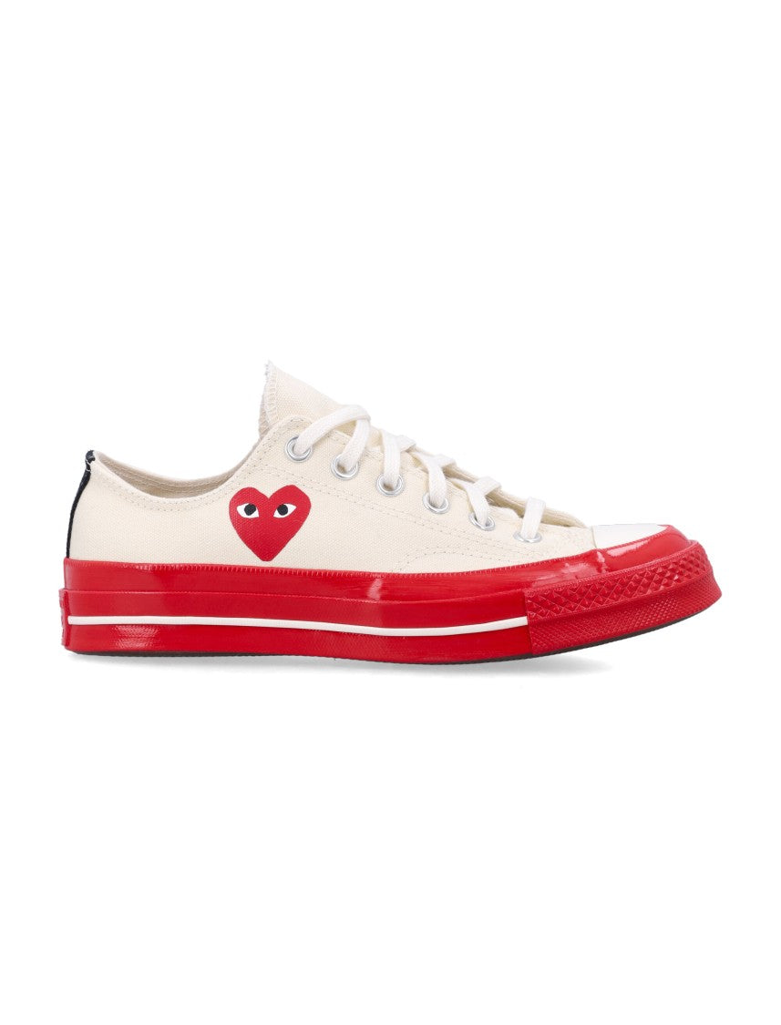 Comme Des Garçons X Converse Comme Des Garçons Play X Converse Chuck 70 Low-Top Sneakers