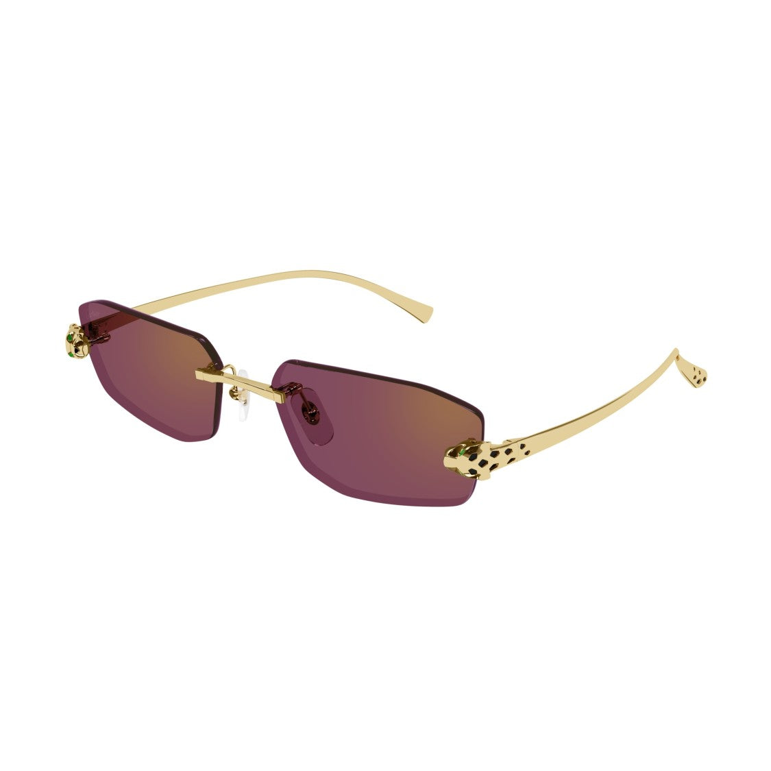 Cartier Ct0474s Rimless Sunglasses