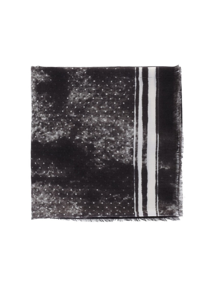 Destin Jil Quadra Polka Dot Scarf – Brown