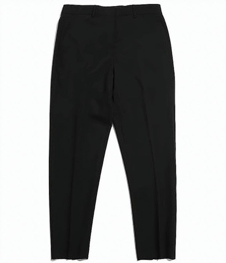 Ami Paris Tailored Black Suit Pants With Classic Design