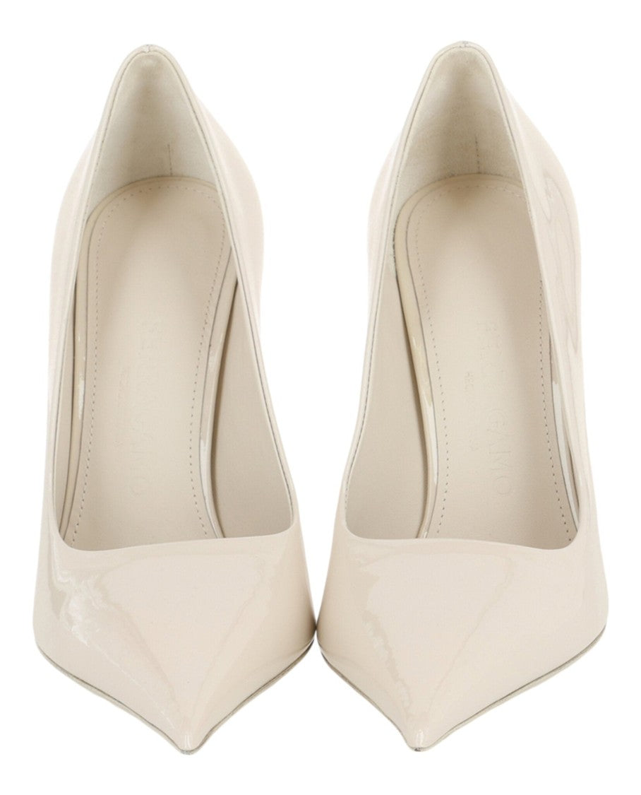 Ferragamo Eva X5 Pantent Leather Pumps