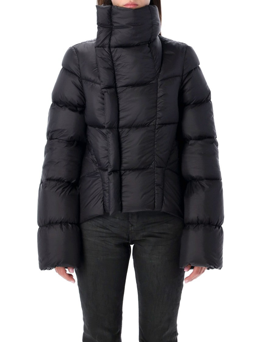 Rick Owens Black Padded Down Jacket