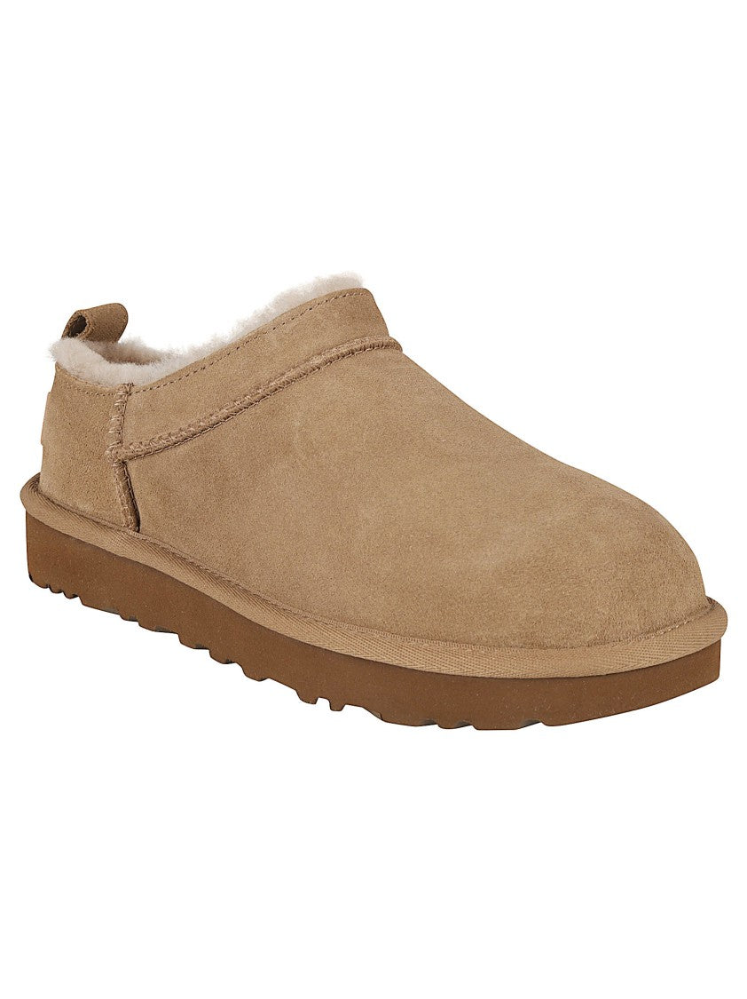 Ugg Slip-On Shearling-Lined Suede Boots