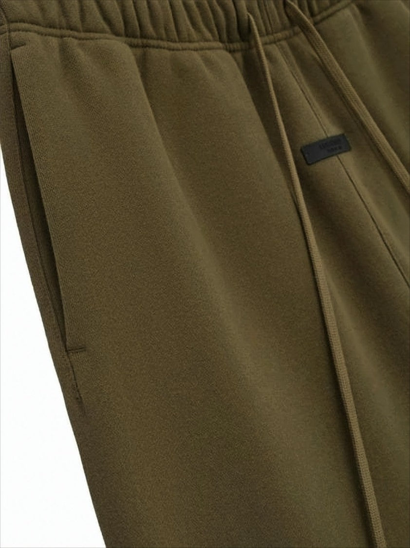 Fear Of God Relaxed-Fit Brown Jogger Pants With Elastic Waistband