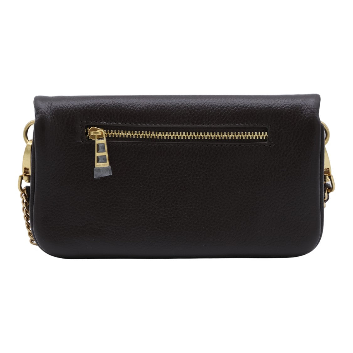Zadig & Voltaire Rectangular Textured Handbag With Fold-Over Flap