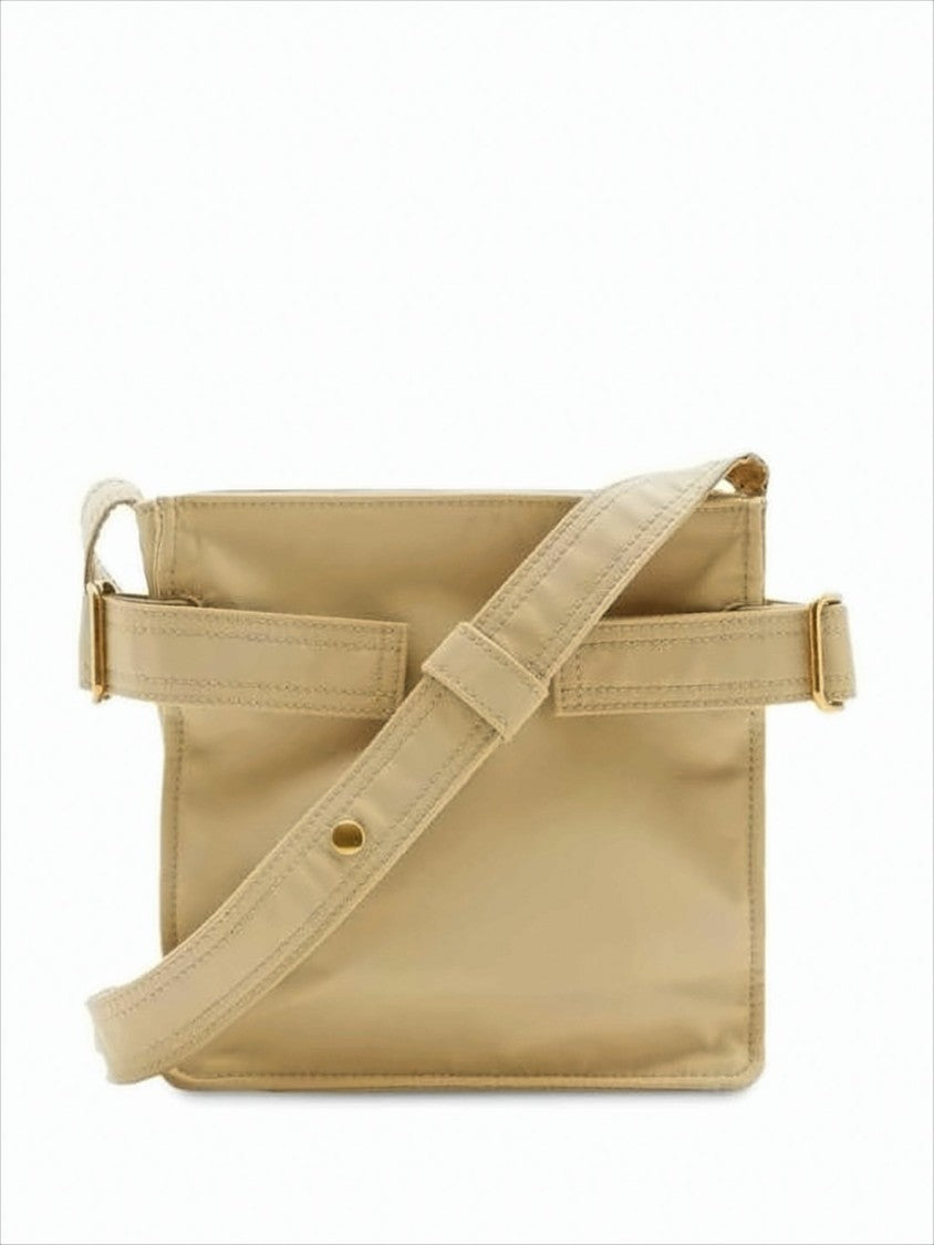 Burberry Compact Crossbody Bag With Front Flap Pocket