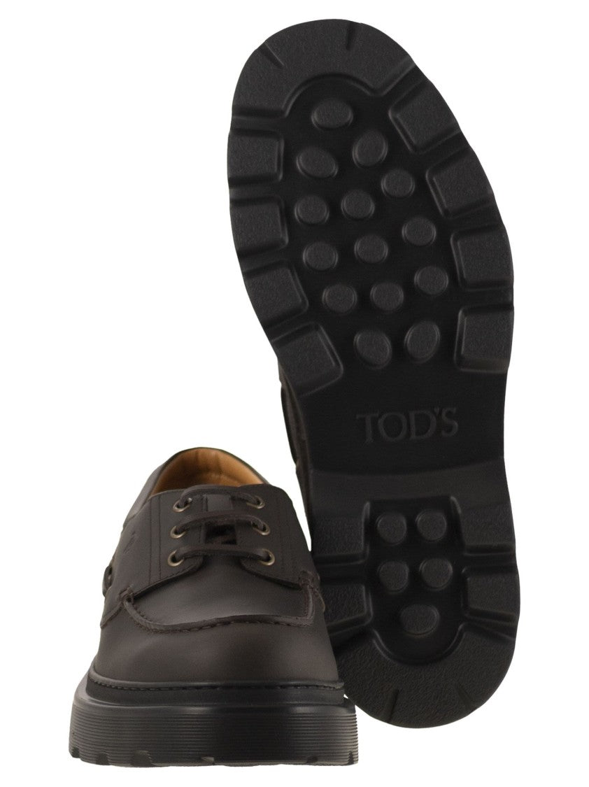 Tod's Leather Boat Shoe