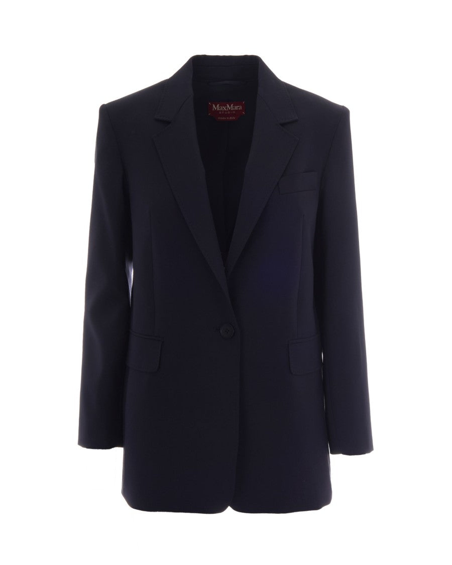 Max Mara Single-Breasted Tailored Blazer With Fitted Silhouette