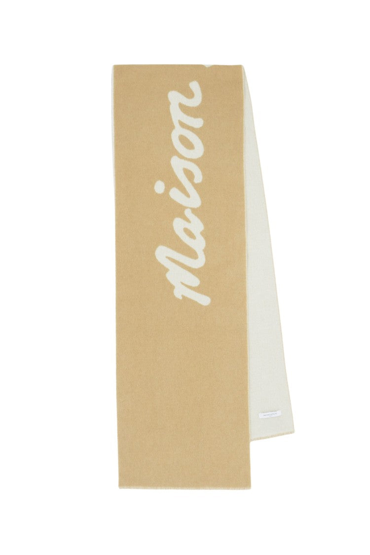 Maison Kitsuné Maison Kitsune Handwriting Scarf