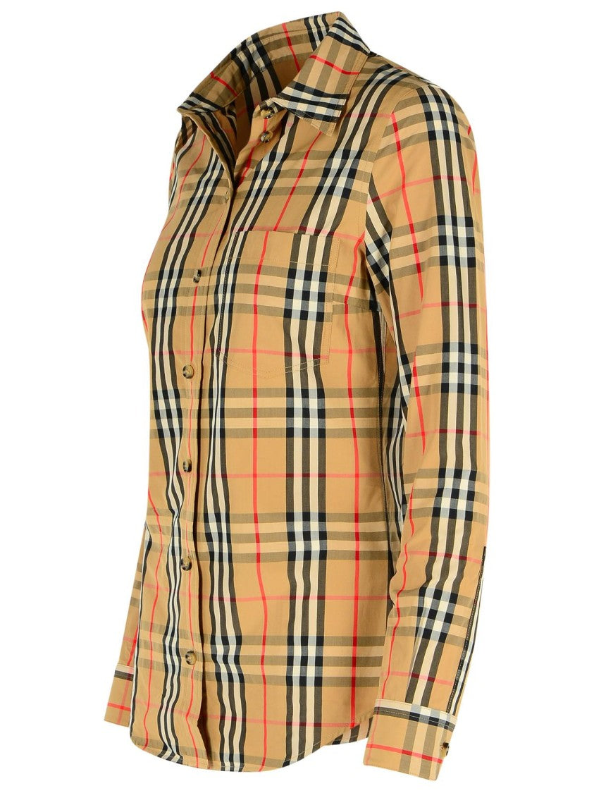 Burberry Beige Cotton Shirt