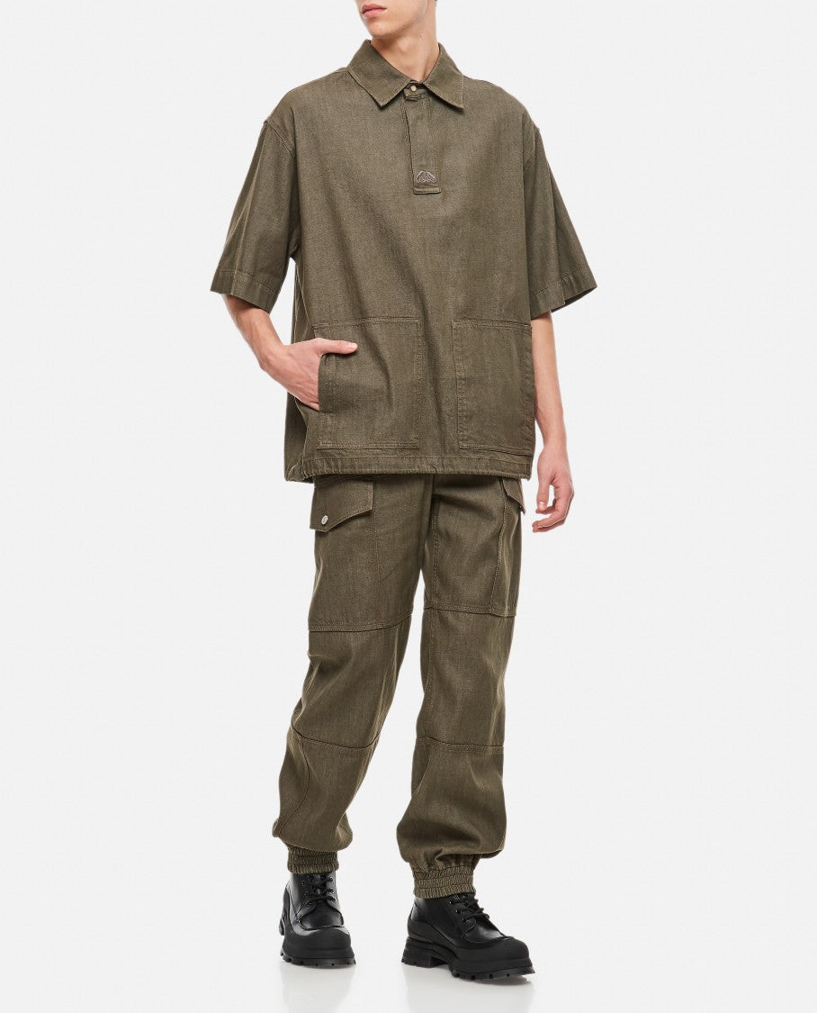 Alexander Mcqueen Denim Cotton Jogger