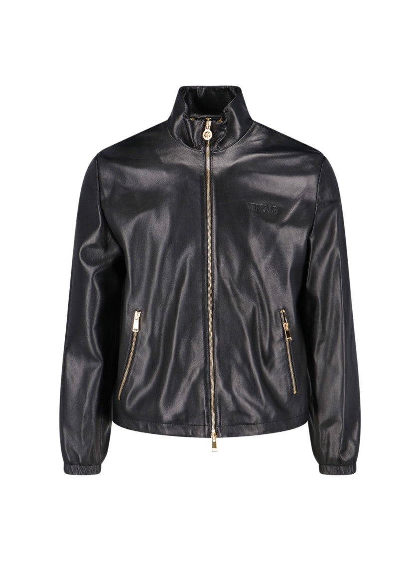 Versace "Plongé" Zip Jacket – Black