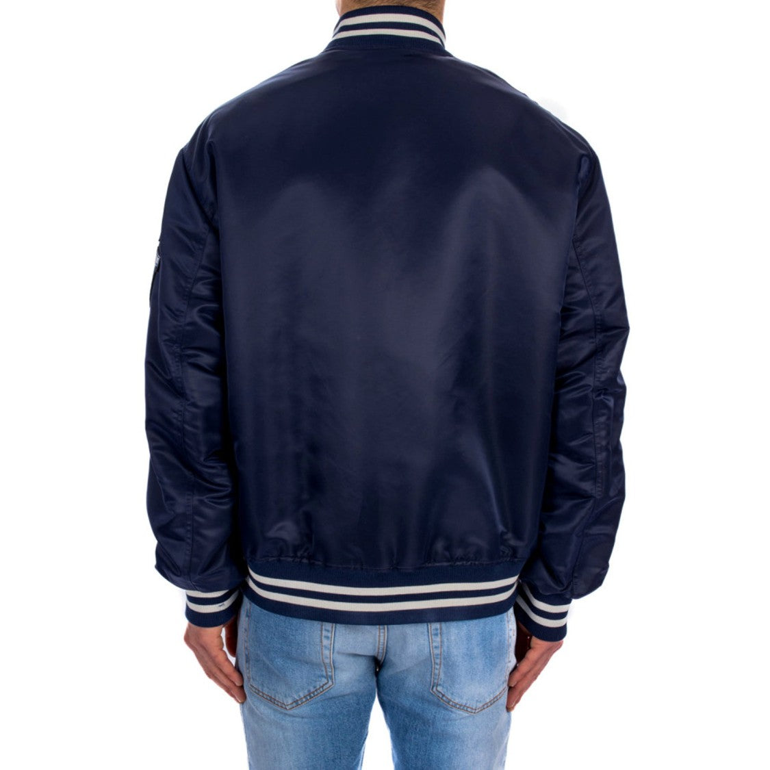 Versace Blue Bomber Jacket