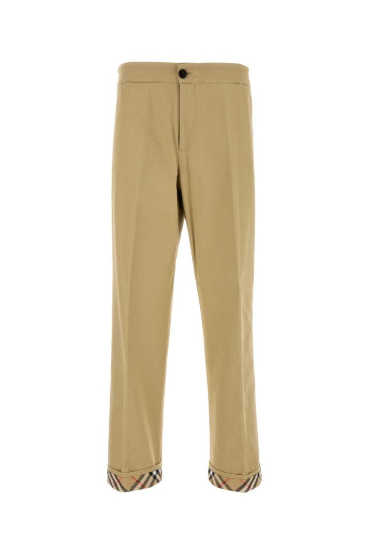 Burberry Beige Twill Pant