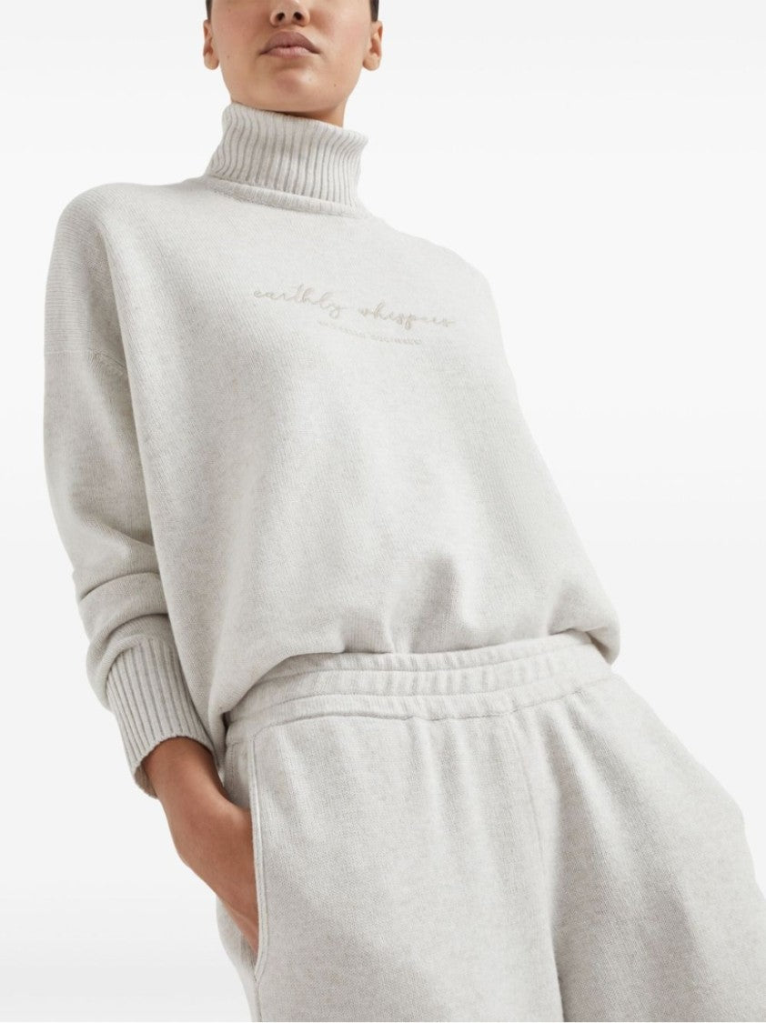 Brunello Cucinelli Relaxed Fit Trousers With Tapered Legs