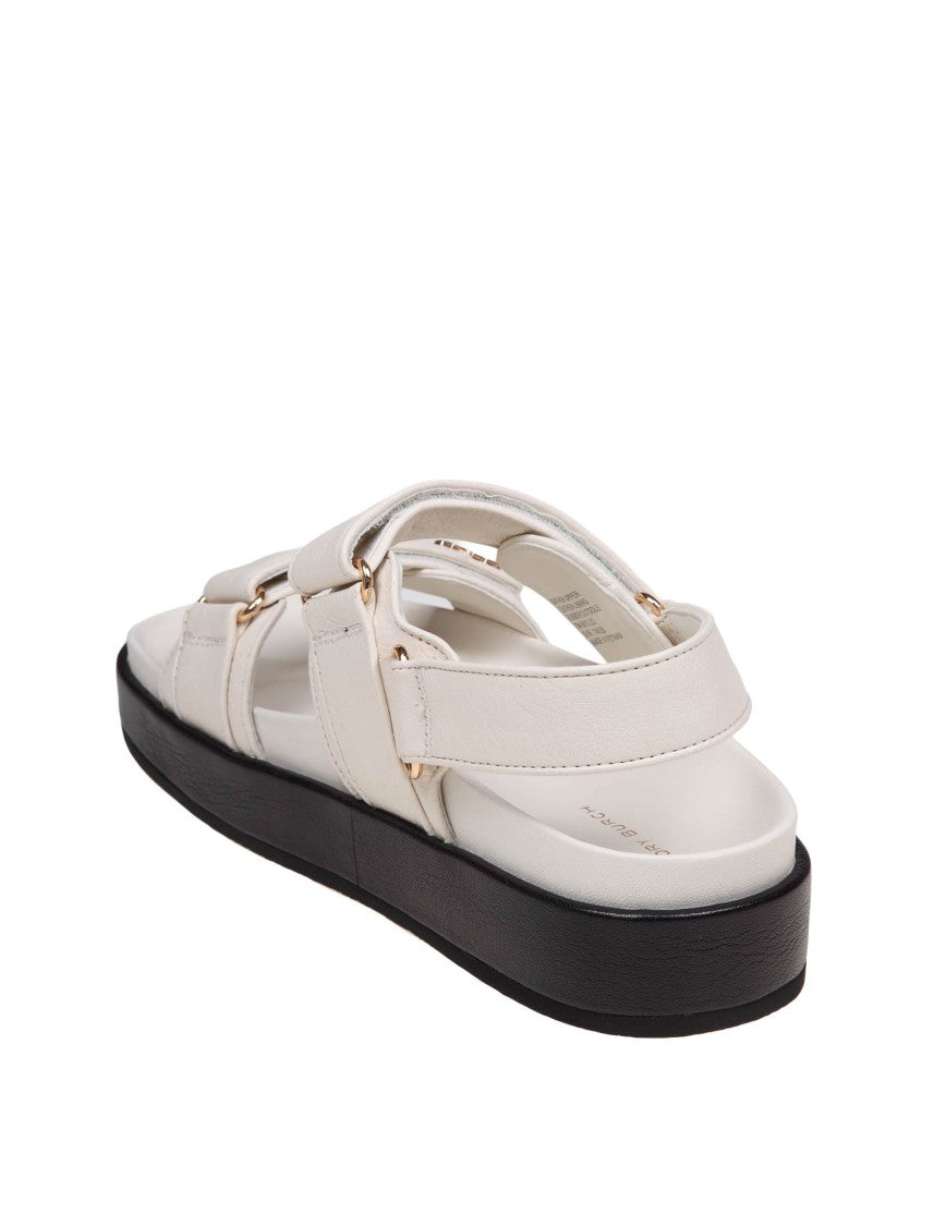 Tory Burch Kira Sport Sandal In Ivory Leather