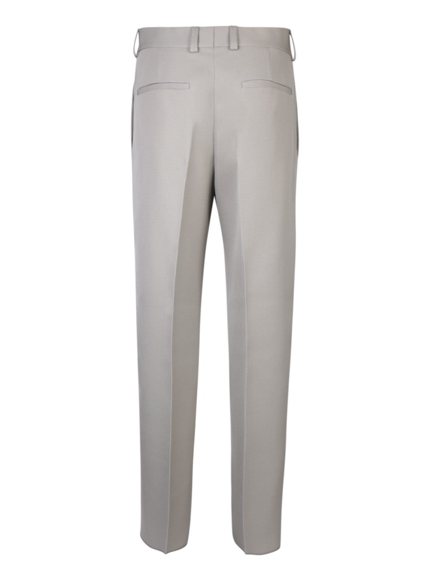 Jil Sander Beige Slim-Fit Trousers