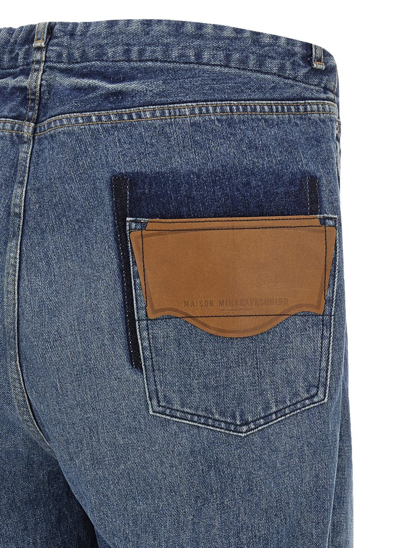 Maison Mihara Yasuhiro Stonewashed Denim Jeans