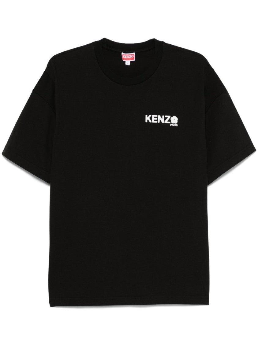 Kenzo Relaxed Fit Black Crew Neck T-Shirt
