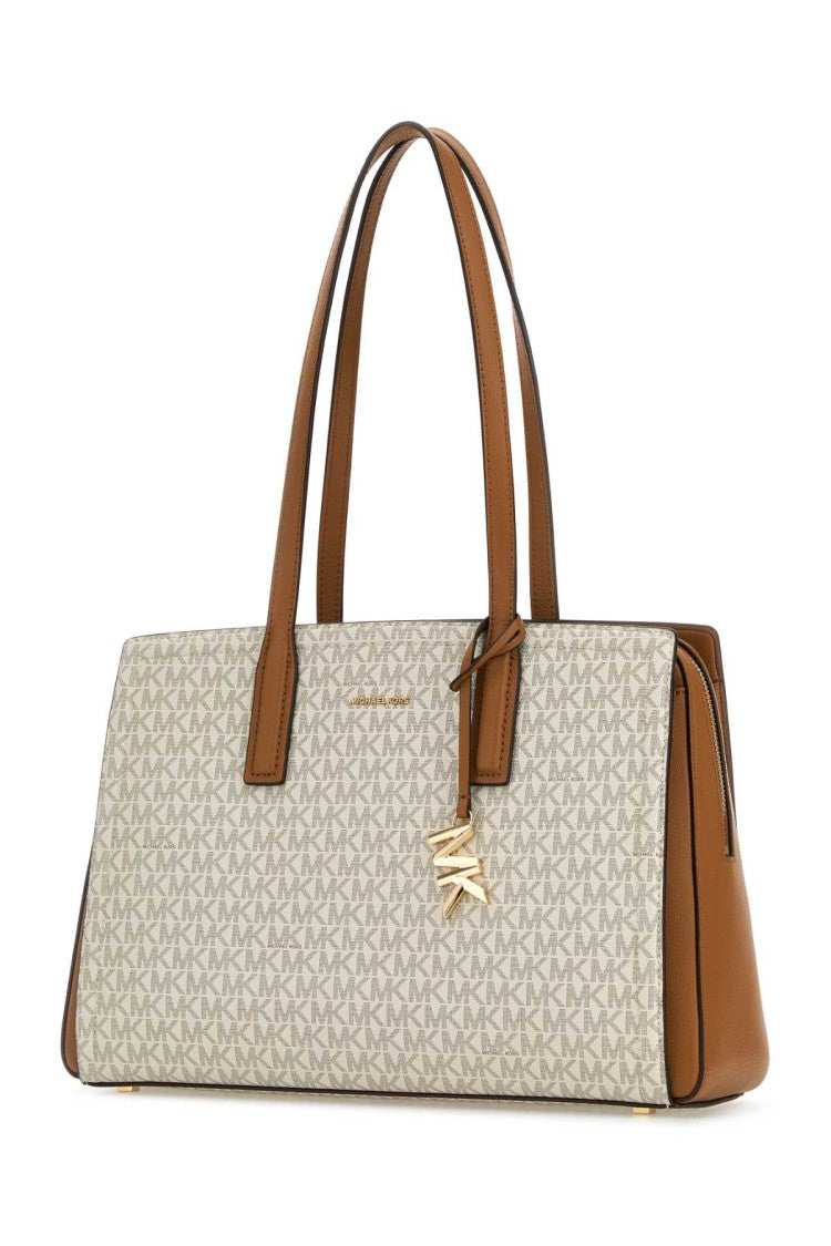 Michael Michael Kors Printed Canvas Medium Laila Shopping Bag