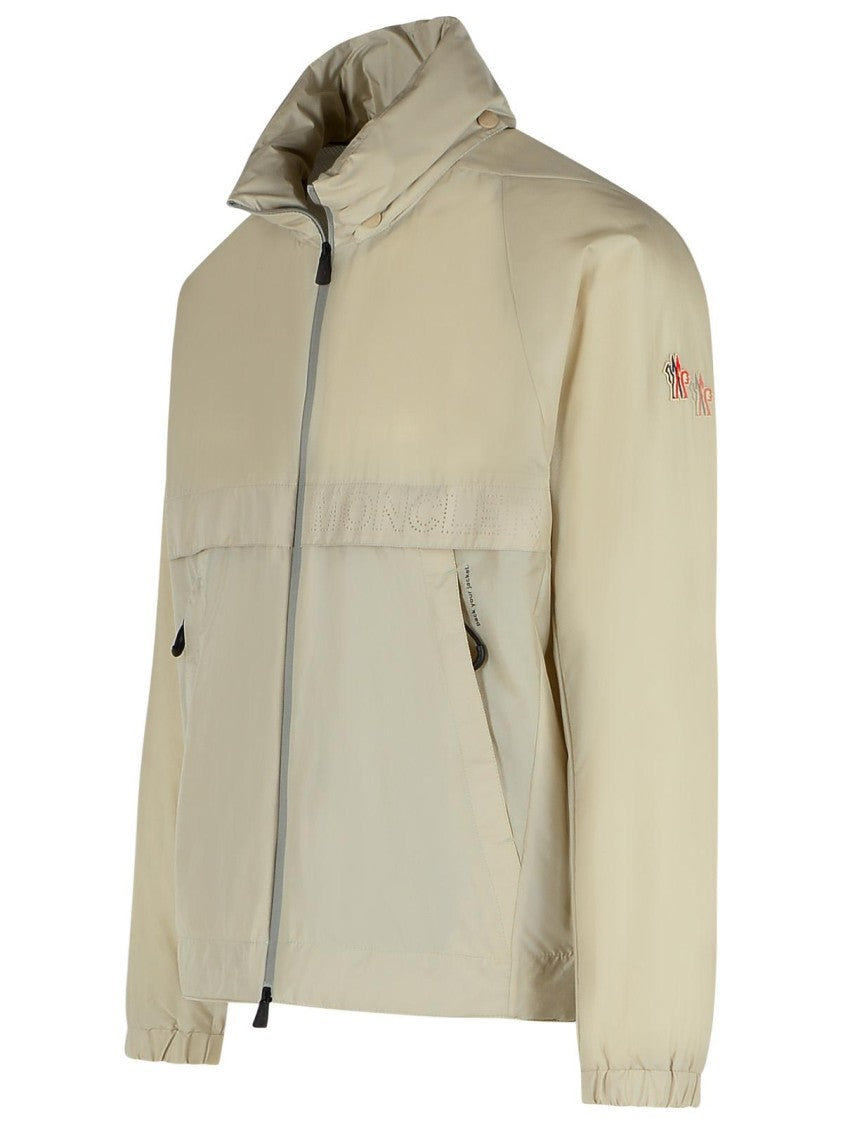 Moncler Grenoble Negara' Cream Nylon Jacket