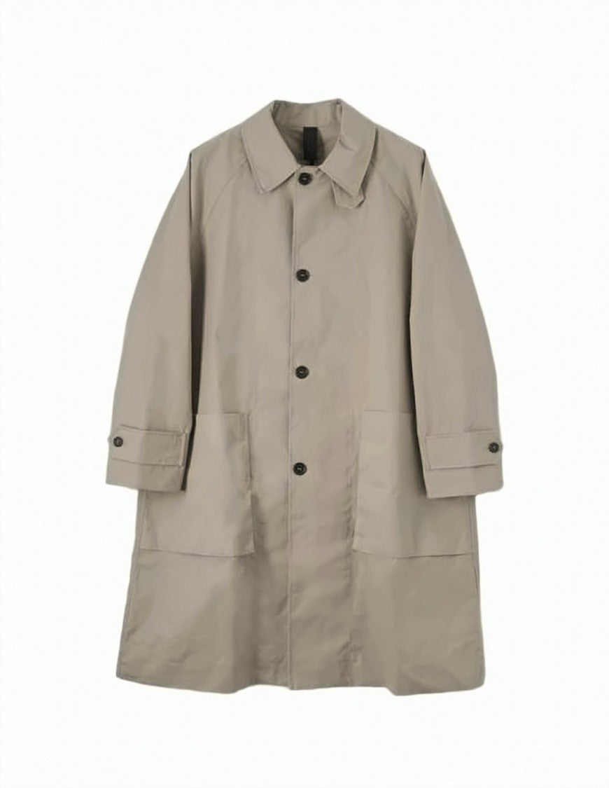Margaret Howell Mid-Length Cotton Jacket With Classic Collar