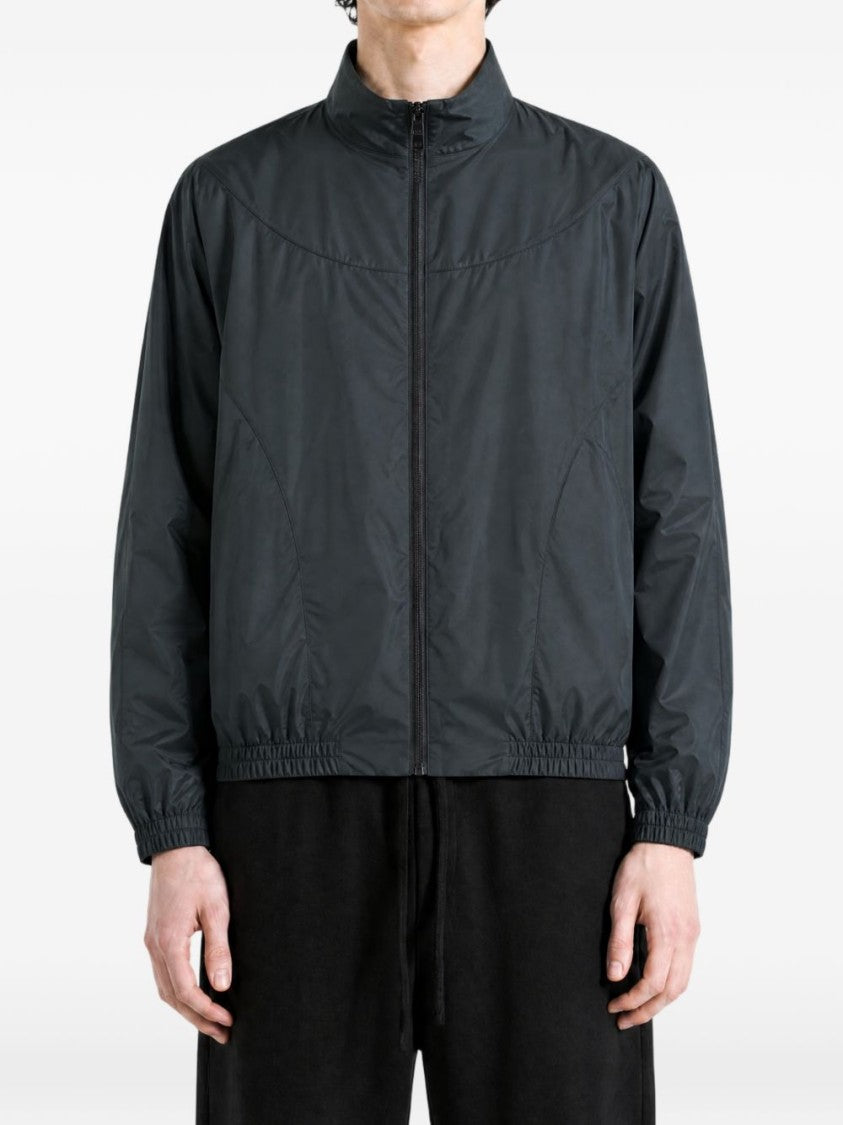 Givenchy Black Minimalist Lightweight High Collar Jacket