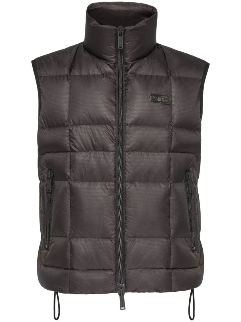 Dsquared2 High-Neck Padded Vest