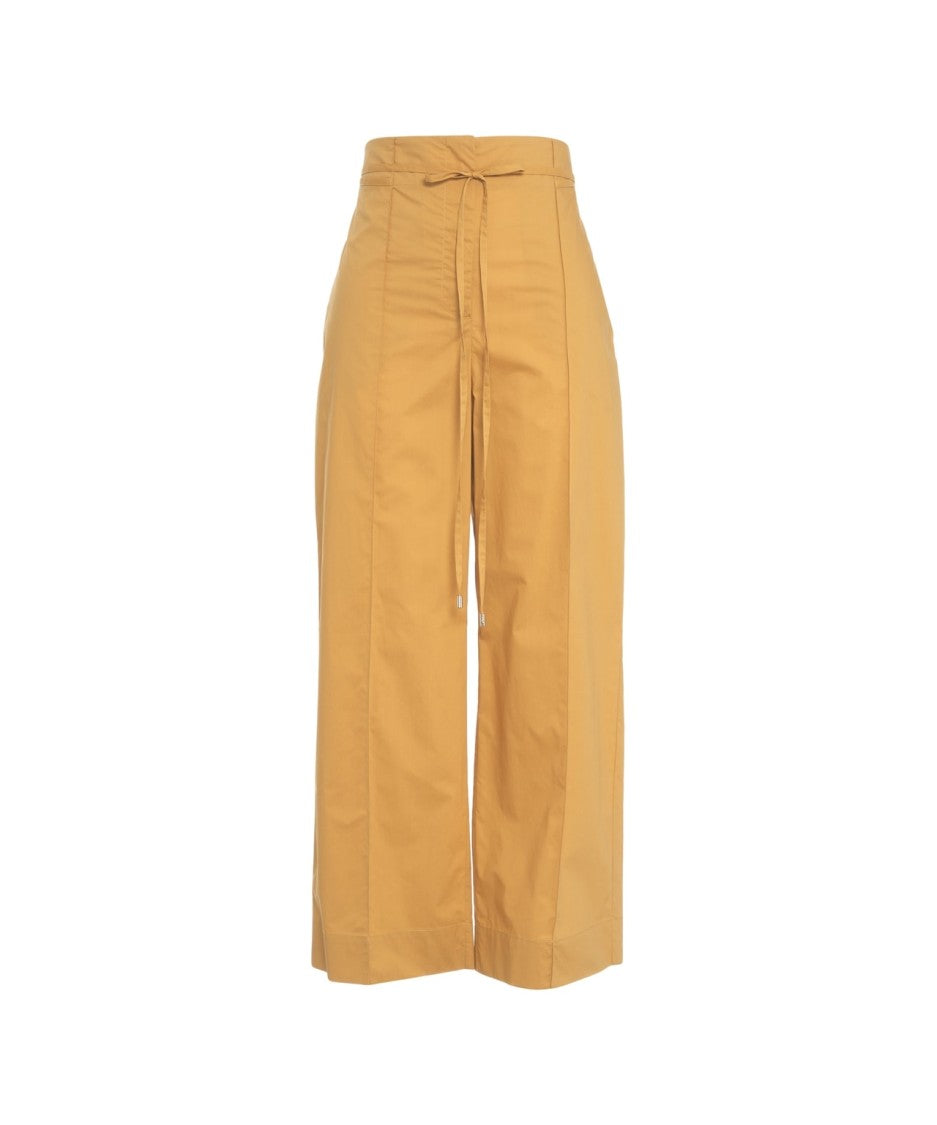 Liu Jo High-Waisted Wide-Leg Pants With Waist Belt