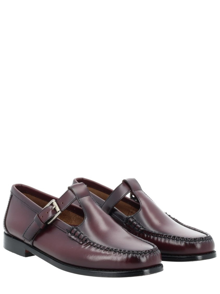 G.H. Bass Burgundy Mary Jane Weejun Loafers