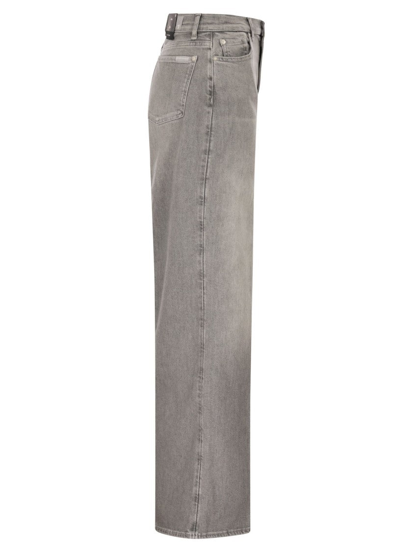 7 For All Mankind Lotta - High-Waisted Flared Jeans