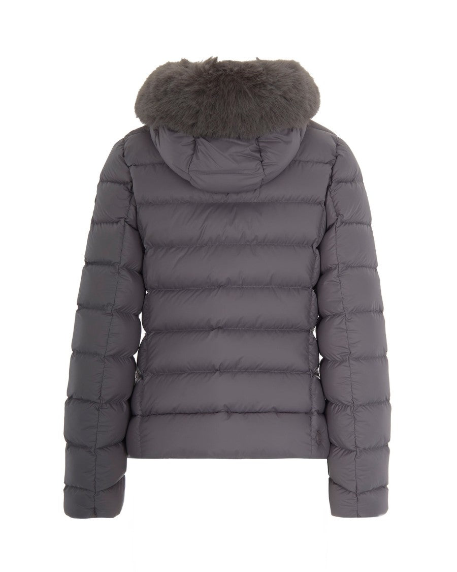 Colmar Originals Dove Gray Hooded Down Jacket
