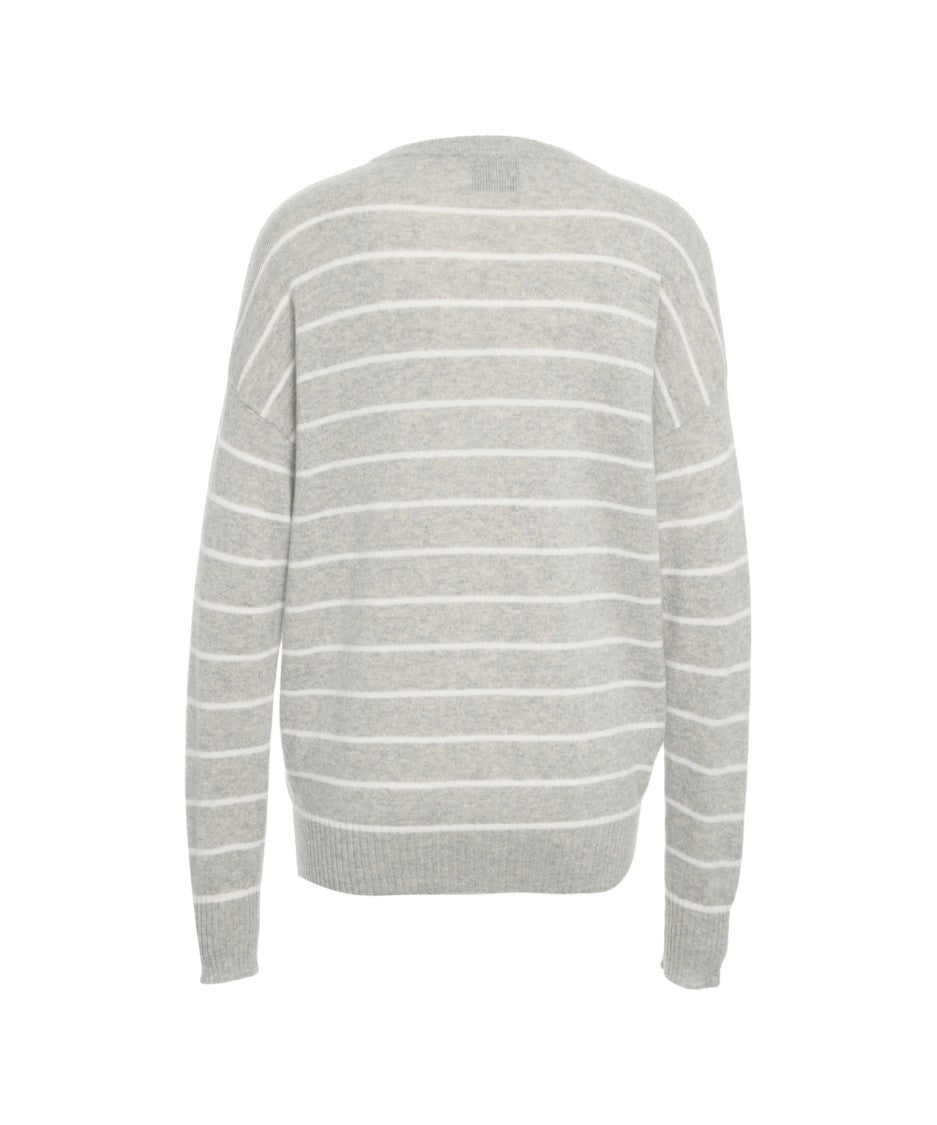Mvm Striped Knit Sweater