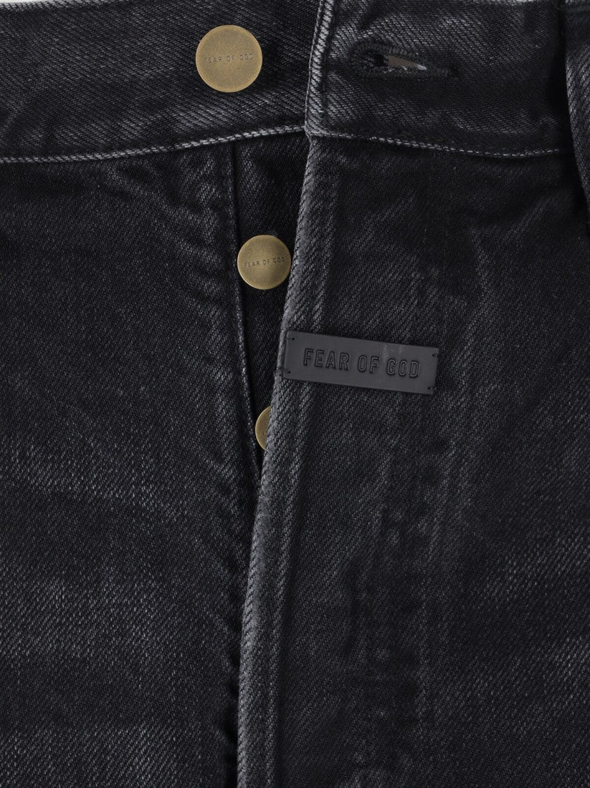 Fear Of God Straight Jeans – Black