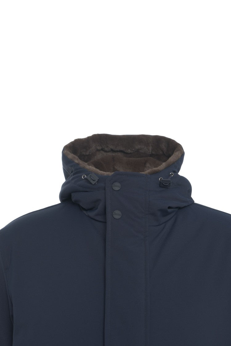 Herno Faux Fur-Lined Hooded Parka