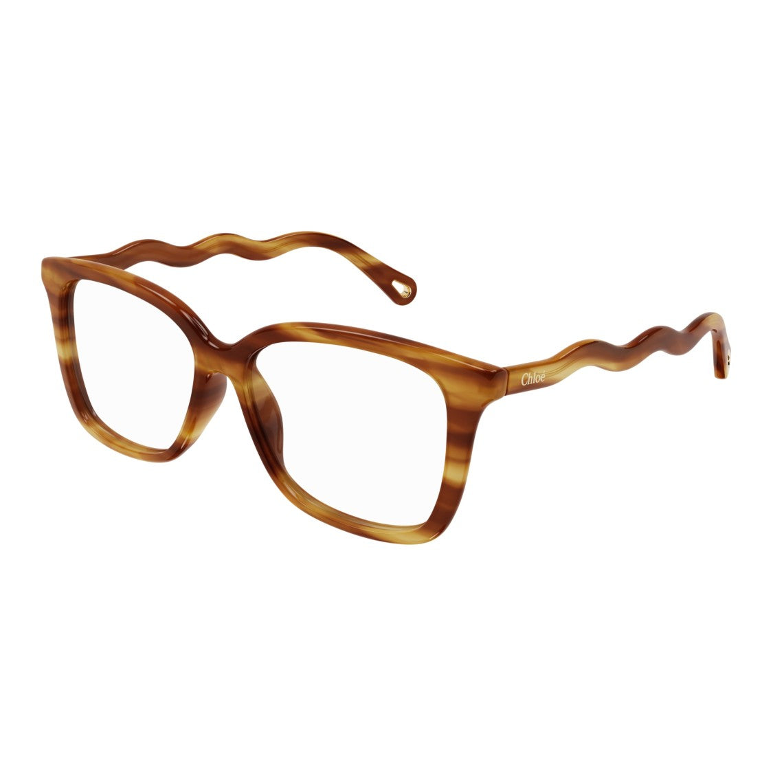 Chloé Ch0090o Tortoiseshell Square Frame Eyeglasses