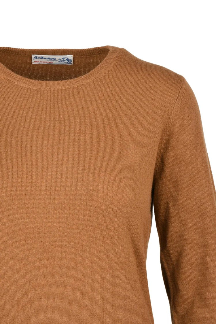 Ballantyne Crew Neck Sweater - Brown