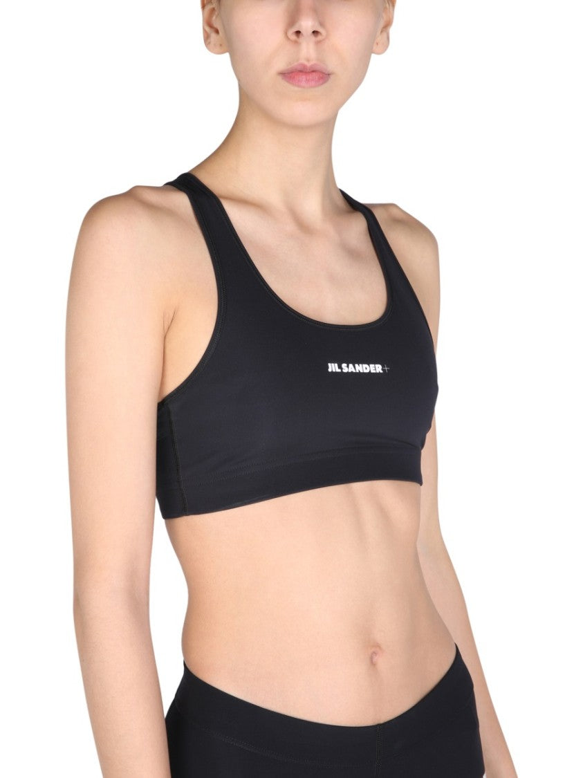 Jil Sander Logo Sports Bra