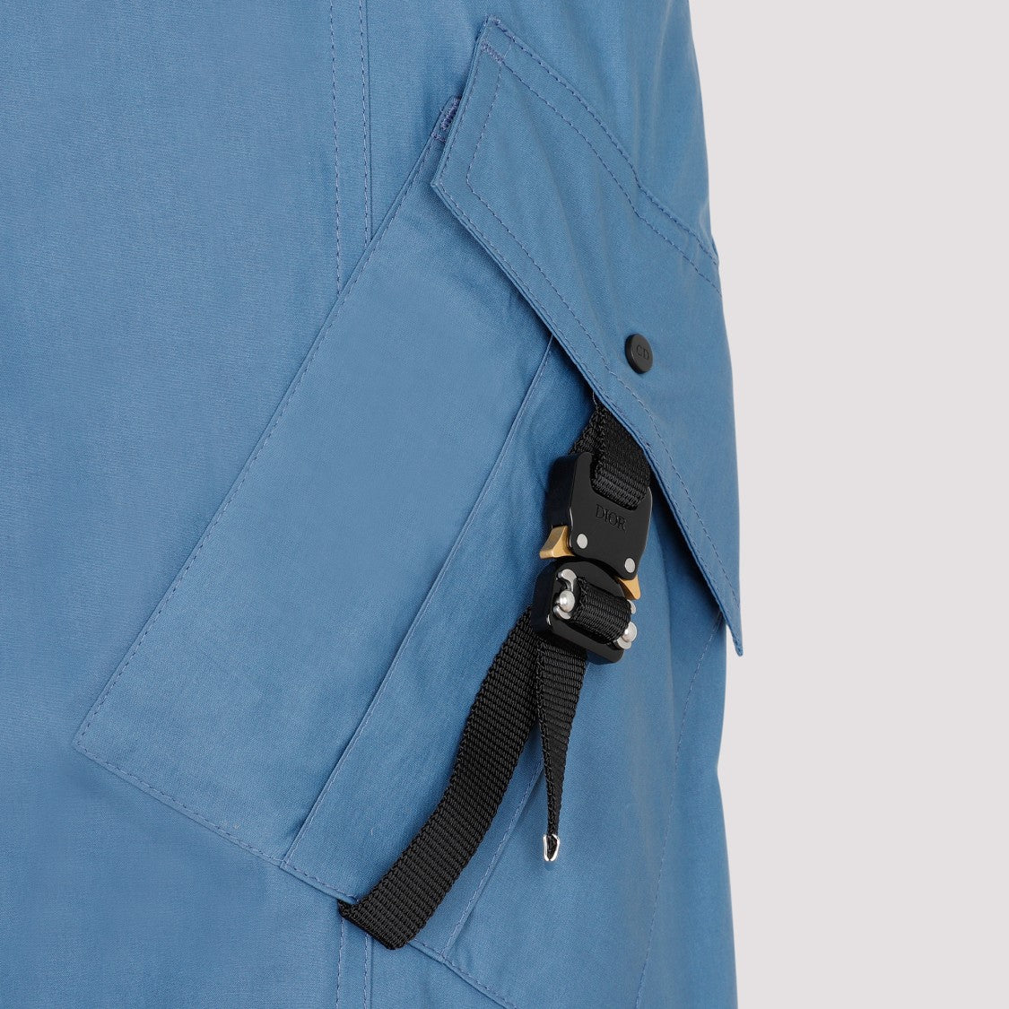 Dior Blue Cotton Cargo Pants