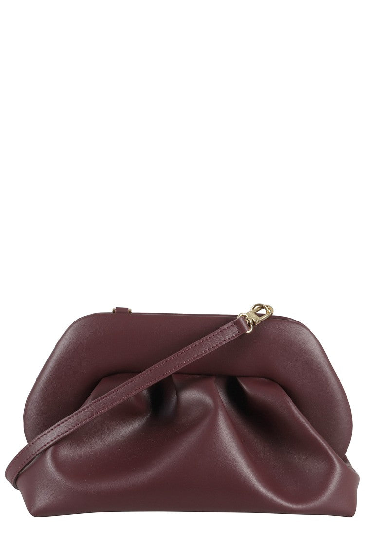 Themoirè Ruched Design Vegan Purse