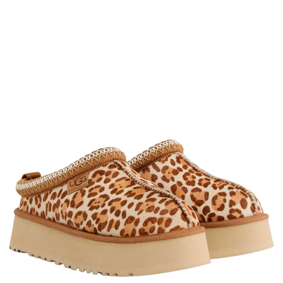 Ugg Tazman Plains Animal Ponyskin Mules