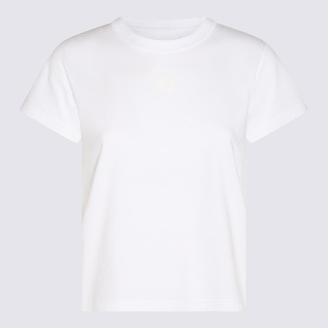 Alexander Wang White Cotton T-Shirt