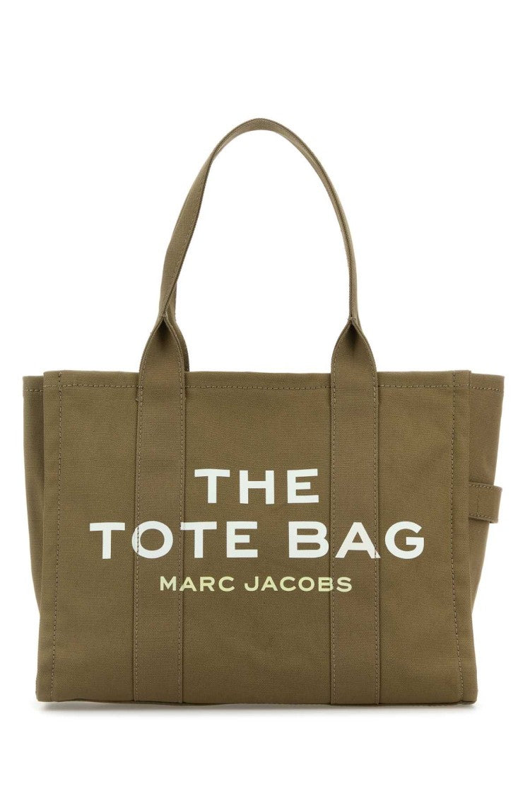 Marc Jacobs Army Green Canvas Large The Tote Bag Shopping Bag