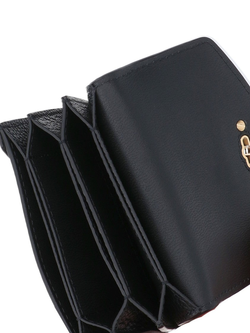 Mulberry "Darley Concertina" Wallet – Black